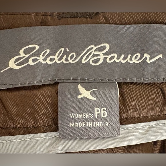 Eddie Bauer Red Black Plaid Wool Blend Line Skirt - Picture 3 of 3